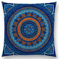 Axyaa Boho Rainbow Mandala Pillow Case Sun Moon Flowers Dream Fantasy Cover
