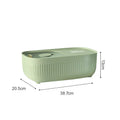 Axyaa Kitchen Rice Bucket Grain Jars - Moisture-Proof Food Storage & Spice Organizer