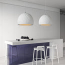 Axyaa Nordic Art LED Droplight for Dining Room - Handmade Japanese Wabi Sabi Pendant Lamp