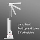 Axyaa Foldable LED Desk Lamp USB Rechargeable Touch Dimming Night Light