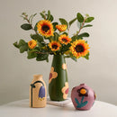 Nordic Morandi Ceramic Vase - Axyaa Brand