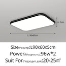 Axyaa Modern LED Ceiling Lamp 5 Colors for Living Room Bedroom Lighting