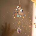 Axyaa Crystal Pendant Handmade Decorative Wind Chime Suncatcher