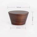 Axyaa Wooden Coat Hook Hat Key Holder Bathroom Rack Wall Mounted Storage