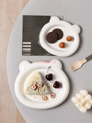 Axyaa Ceramic Premium Meal Plate for Breakfast, Western Desserts, and Afternoon Tea