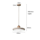 Axyaa Travertine Stone Pendant Light Chandelier for Kitchen Island Dining Room