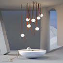 Axyaa Glass Ball Pendant Lamp for Modern Living Spaces