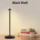 Axyaa LED Touch Night Desk Lamp: Rechargeable, 3 Color Temperatures, Stepless Dimming
