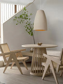 Axyaa Wabi-sabi Cream Style E27 Led Chandelier Pendant Lamp