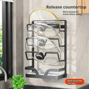 Axyaa Pot Lid Holder & Cutting Board Organizer Shelf