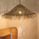 Axyaa Wabi Sabi Rattan Pendant Lights - Indoor Chandelier Lighting