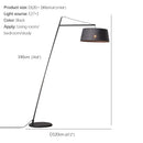 Axyaa Nordic Fishing Floor Lamp Modern LED Standing Light