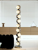 Axyaa Metal Ball Floor Lamp Black Standard Modern Minimalist Living Room Light