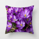 Sunflower Rose Dandelion Floral Cushion Cover for Home Decor 45X45CM by Axyaa