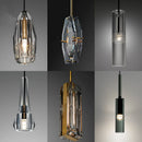 Axyaa Crystal Bedroom Chandelier - Elegant Pendant Light for Master Bedroom & Dining Room