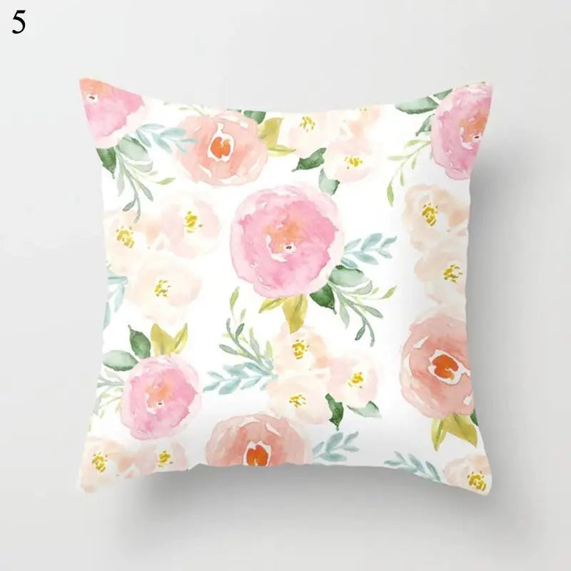 Axyaa Floral Pattern Pillowcase for Home Decor and Events