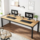 Axyaa 78.7" 2-Person Computer Workstation Desk