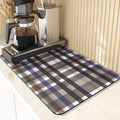 Axyaa Lattice Pattern Diatomaceous Earth Table Mat Set