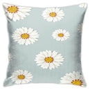 Axyaa Chrysanthemum Pattern Pillowcase for Home Garden Decoration