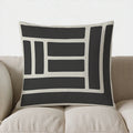 Axyaa Modern Geometric Pattern Pillow Cover for Sofa Bedroom Car