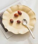 Axyaa Ceramic Dessert Pasta Plate for High-End Dining and Breakfast