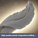 Axyaa Nordic Feather LED Wall Lamp for Home Decor
