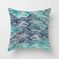 Axyaa Geometric Datura Bohemian Style Wreath Seat Pillow Cover