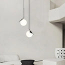 Modern Copper Glass Pendant Lights by Axyaa for Kitchen Island, Dining Room, Bedside