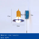 Colorful Chain Switch Wall Sconce by Axyaa for Bedroom, Parlor, Aisle - Art Deco Style