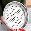 Axya Deep Colander Plate Set for Steaming and Draining - Stainless Steel
