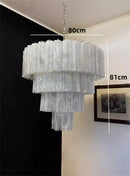 Luxury Murano Art Glass Pendant Light by Axyaa for Elegant Spaces