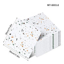 30x30cm Sxp Self-Adhesive Tile Stickers by Axyaa: Marble Pattern, Aluminum Foil, Easy Peel & Stick