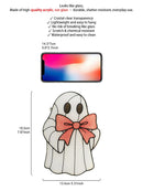 Axyaa Cute Ghost Hanging Decor, Acrylic Window/Wall Ornament for Festive Home Parties