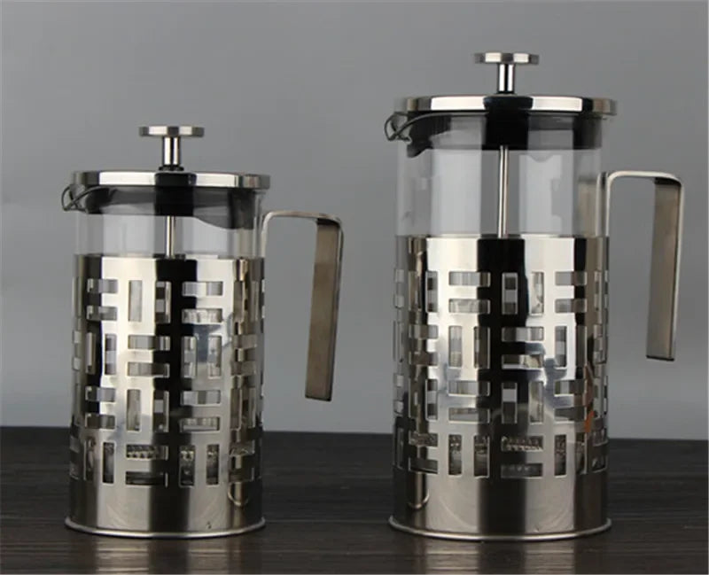 Axya Stainless Steel French Press for Coffee and Tea Brewing