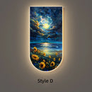 Axyaa Abstract Starry Sky Wall Lamp LED Light for Modern Home Decoration