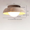 Axyaa Travertine LED Ceiling Lamp for Modern Lighting Fixtures
