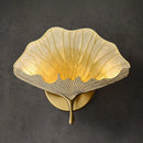 Axyaa Ginkgo Copper Wall Lamp Modern Living Room LED Lighting