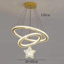 Axyaa LED Chandeliers: Modern Pendant Light for Living & Dining Room Lighting