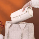 Axyaa Roll Up Brush Bag: Portable Makeup Brush Holder & Organizer