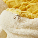Axyaa Warmth Duvet Cover Blanket: Soft Cozy Fleece Quilt Cover for Winter Beds