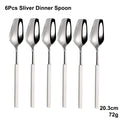 Axyaa Gold Cutlery Set Stainless Steel 304 Tableware Knife Fork Spoon Dinner Set