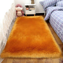 Axyaa Faux Fur Sheepskin Area Rug Plush Soft Carpet for Home Decor