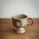 Axyaa Moon Rabbit Coarse Pottery Coffee Cup, 250ml