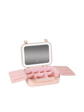 Axyaa Rechargeable Makeup Case with Adjustable Lighting - Portable Vanity Storage