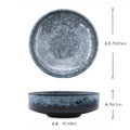 Axyaa Japanese Style Ceramic Soup Salad Dessert Bowl Set for Molecular Cooking