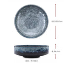 Axyaa Japanese Style Ceramic Soup Salad Dessert Bowl Set for Molecular Cooking
