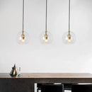 Axyaa Jellyfish Glass Pendant Light - Nordic Designer Double-Layer Chandelier for Bar, Restaurant, Bedroom