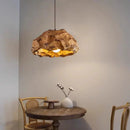 Axyaa Stone-Shaped LED Pendant Light for Living Dining Room Bedroom