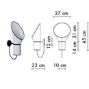 Axyaa Japanese Style Nordic Designer Wall Lamp for Home Decor Lighting