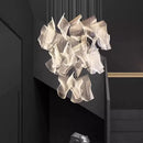 Axyaa Luxury Crystal Chandelier for Home Decor & Lighting in Dining Living Room
